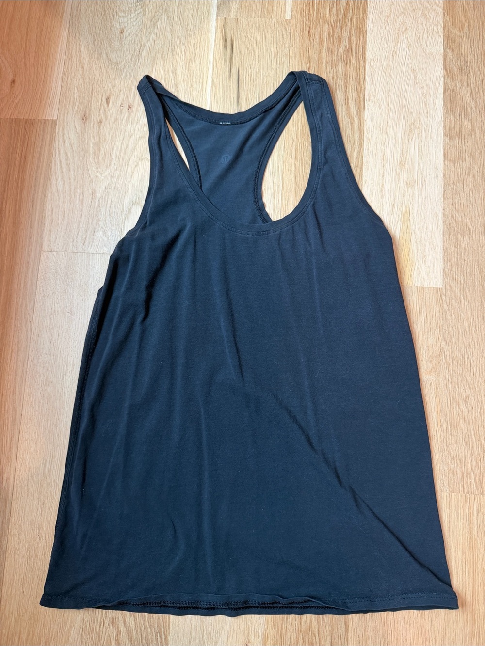 lululemon athletica Black Racerback Tank - Lightweight Activewear